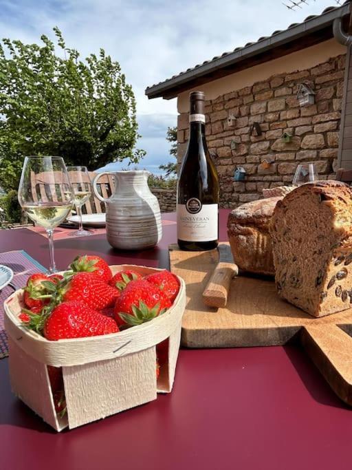 Willa Le Tinailler Grand Standing Au Coeur Des Vignes Prissé Zewnętrze zdjęcie